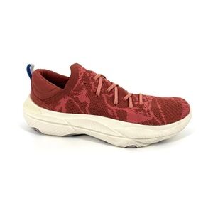 Sorel Explorer Blitz Stride Sneakers Womens Size 8.5 Red Coral Knit Sneakers